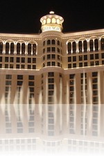 Bellagio Fountains During the Evening