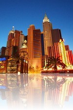 NY NY at Night