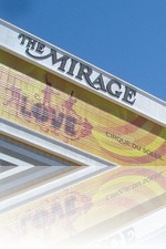 The Mirage Casino from the pool