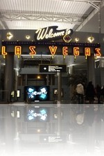 Arriving in Las Vegas Airport Sign