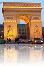 Paris Las Vegas The Arc de Triomphe