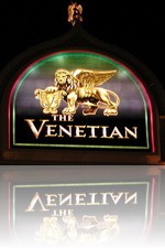 The Venetian Las Vegas Sign