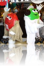 Starwars M & M's at the M&M Factory in Vegas