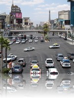 The Las Vegas Strip during the daytime 