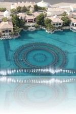 Bellagio Fountains from Paris Eiffel Tower