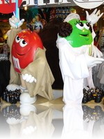 Starwars M & M's at the M&M Factory in Vegas